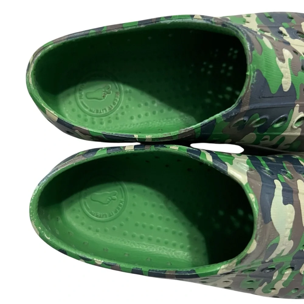 Native Jefferson J1 Green Camouflage Sneaker Sandals Water Shoes